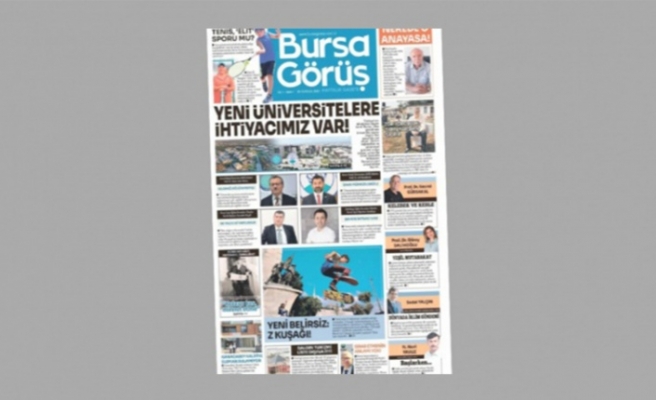 Bursa Görüş gazetesi hayırlı olsun